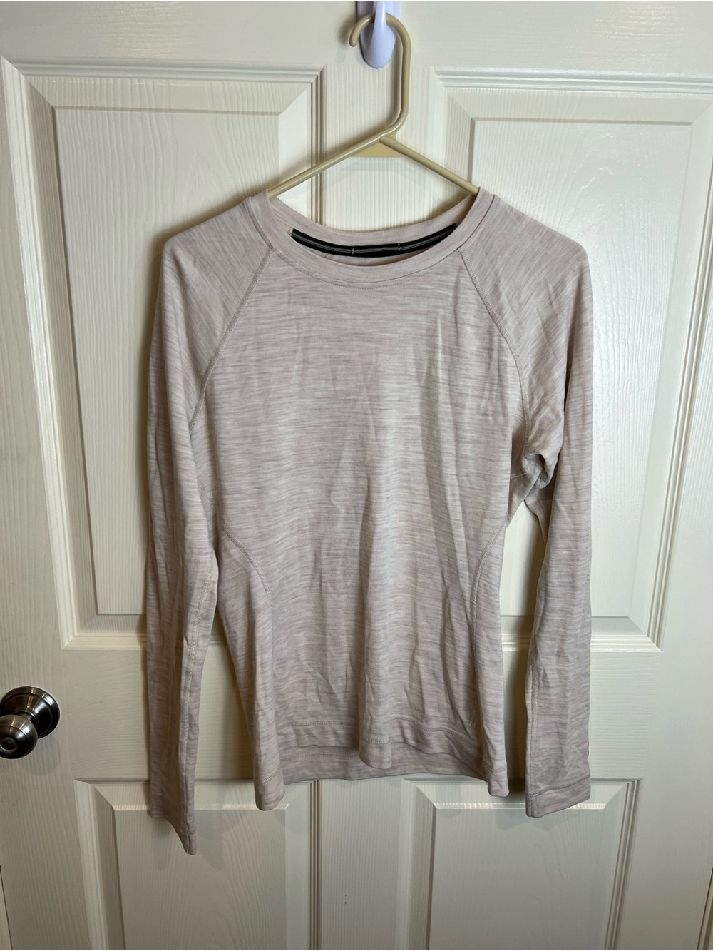 Smartwool merino 250 Light wool Beige Women's Long Sleeve Crewneck medium